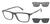 Occhiale da vista Emporio Armani 4160 5437/1W