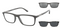 Occhiale da vista Emporio Armani 4160 5437/1W