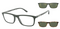 Occhiale da vista Emporio Armani 4160 5058/1W